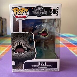 🦕 Funko Pop Jurassic World Blue Vinyl Figure 🦕 NWT 🦕